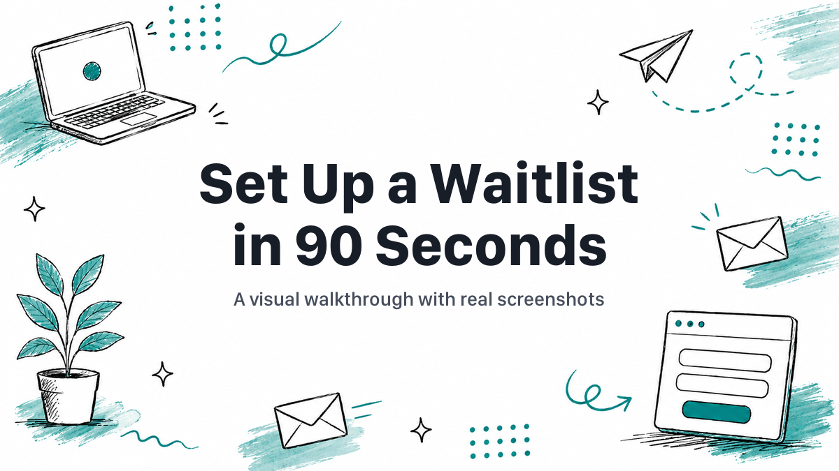How to Set Up a Waitlist in 90 Seconds (Visual Walkthrough)