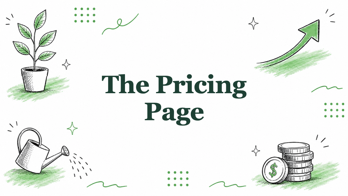 The Pricing Page: What to Put On It, and What to Leave Off